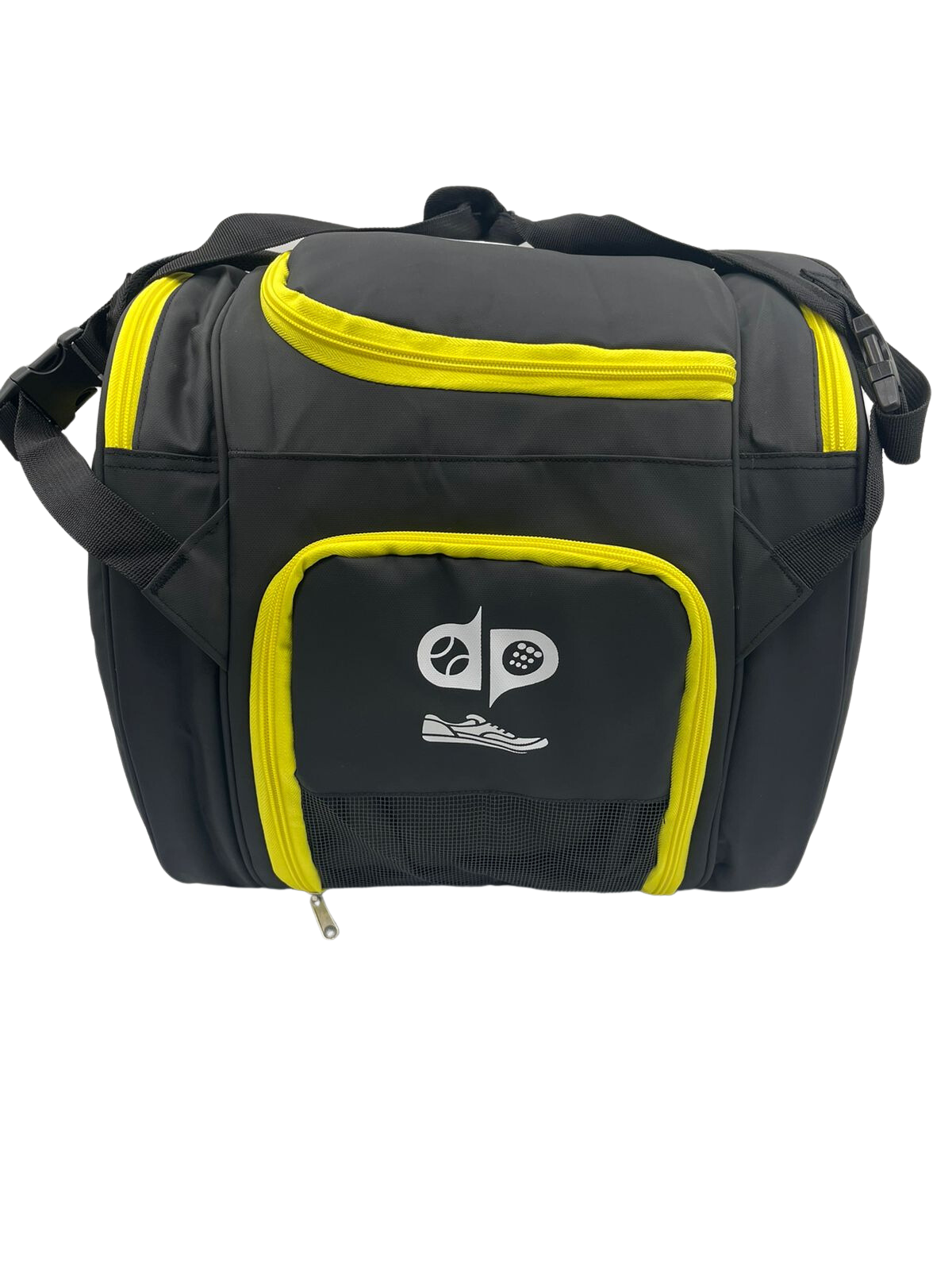 Bolso Deportivo Negro Amarillo